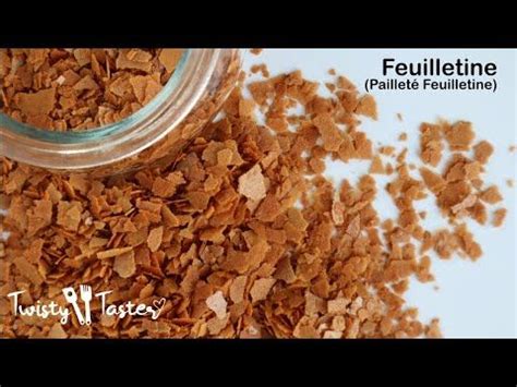 fuitine|How to make Feuilletine Flakes (Pailleté Feuilletine) or ...